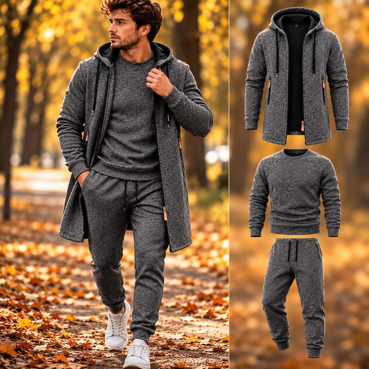 VELQON | Urban Comfort 3-Stück Casual Set