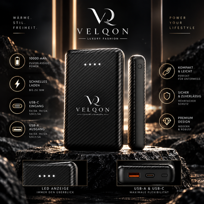 VELQON | 10000 mAh Powerbank