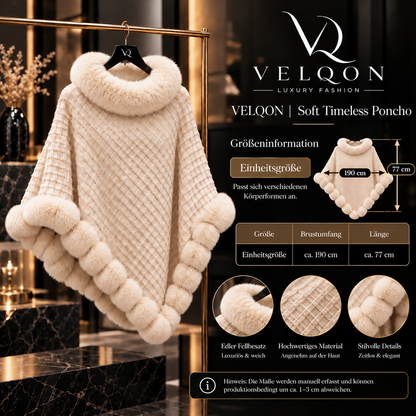 VELQON | Soft Timeless Poncho