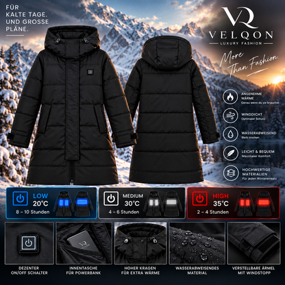 VELQON | Heated Coat - beheizbarer Wintermantel
