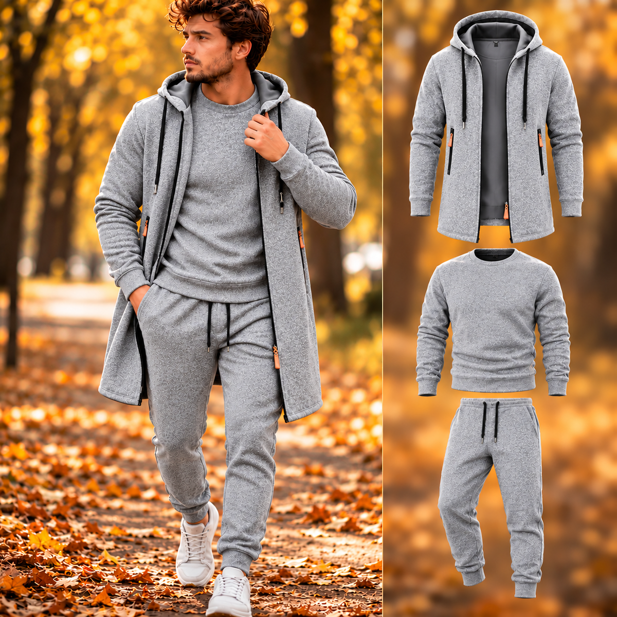 VELQON | Urban Comfort 3-Stück Casual Set