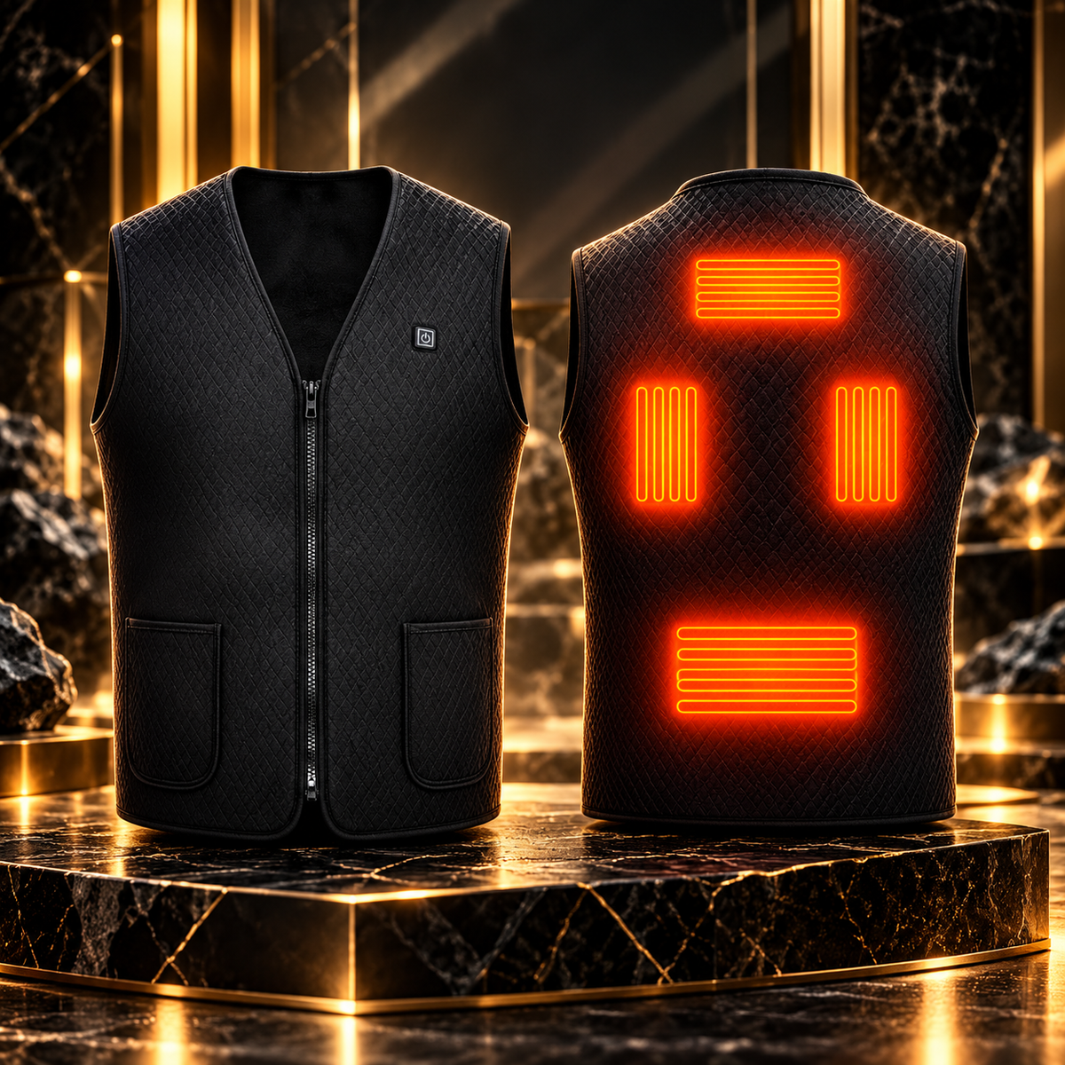 VELQON | Heated Vest UNISEX – Premium beheizbare Weste
