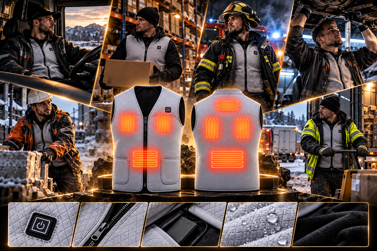 VELQON | Heated Vest UNISEX – Premium beheizbare Weste