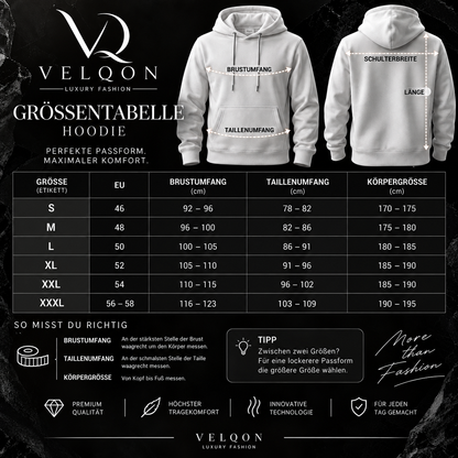 VELQON | Heated Hoodie UNISEX – Premium beheizbarer Hoodie