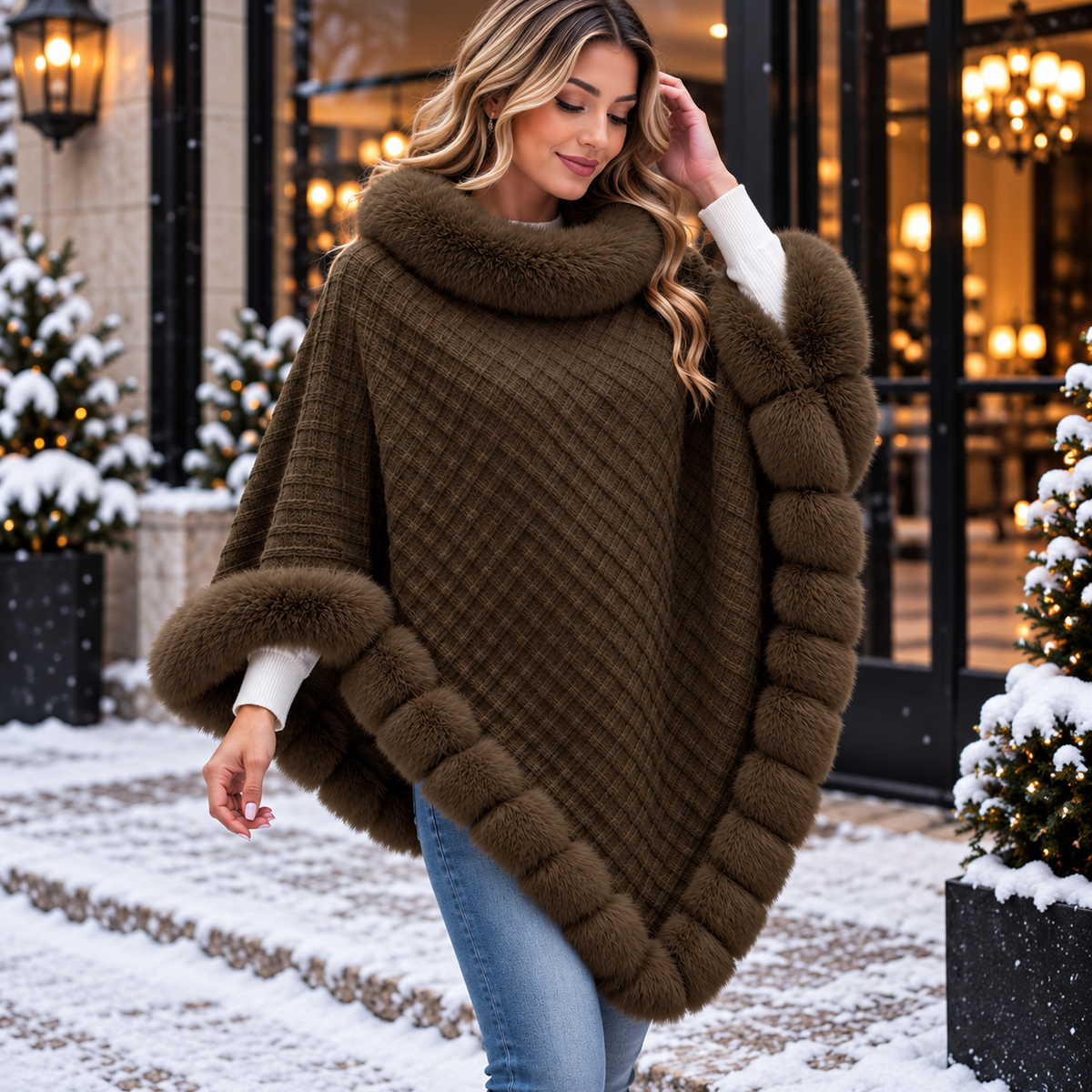 VELQON | Soft Timeless Poncho