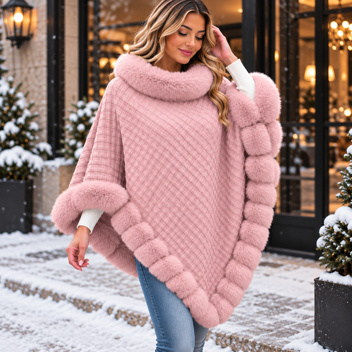VELQON | Soft Timeless Poncho